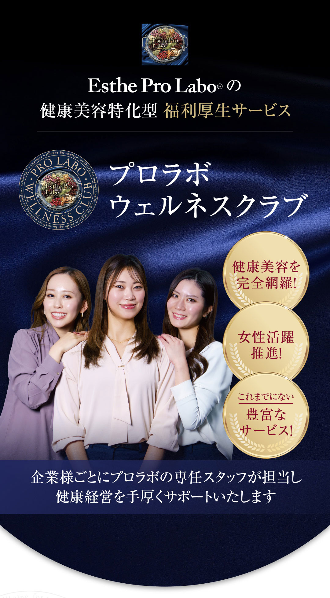 健康美容特化型福利厚生サービス プロラボウェルネスクラブ